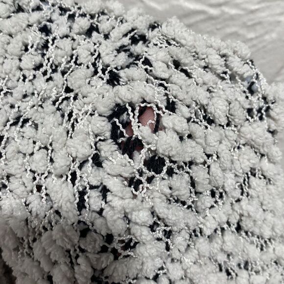 Solitaire boho chunky mid length hooded cardigan size large - Picture 4 of 7